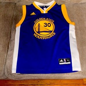 Adidas kids medium NBA Stephan Curry jersey